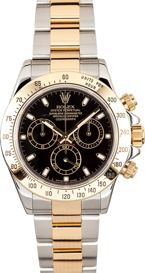 Rolex Daytona, 116523, Black dial, Swiss Made + Hands set